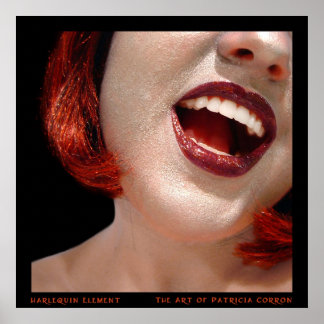 Póster Harlequin Element