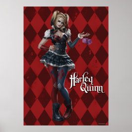 Poster Harley Quinn Com Felpudo