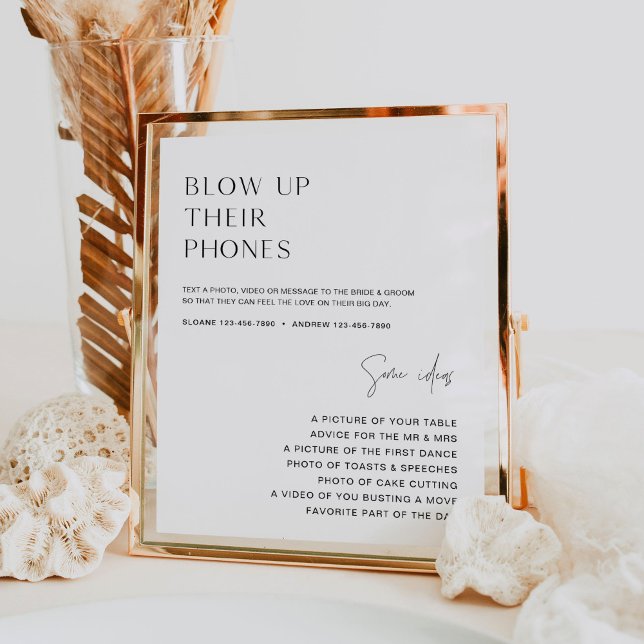 Poster HARLOW Explode Seus Telefones Sinal De Casamento (Criador carregado)