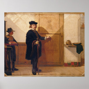 Póster Harmensz camionete Rijn Rembrandt (1606-69) que