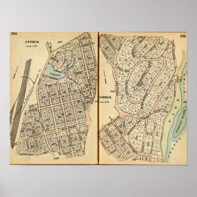 Póster Harmon Park, Nova Iorque 2 (Frente)