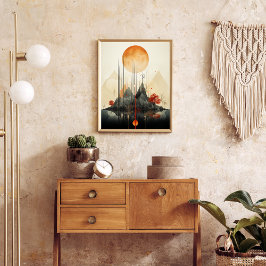 Poster Harmonia da Natureza: Cenas Serenas