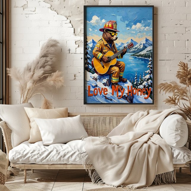 Poster Harmonia de Altitude Alta: Música Neve do Urso (Criador carregado)