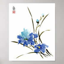 Harmonia de Íris Azul