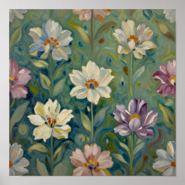 Poster Harmonia de Jardim Etéreo (Frente)