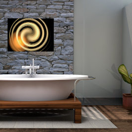 Póster Harmonia e relaxamento - poster grande Alivio Ouro