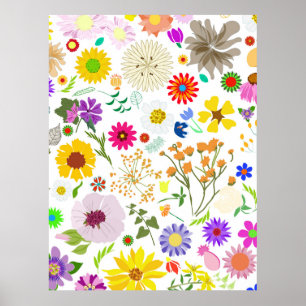 Poster Harmonia floral da primavera