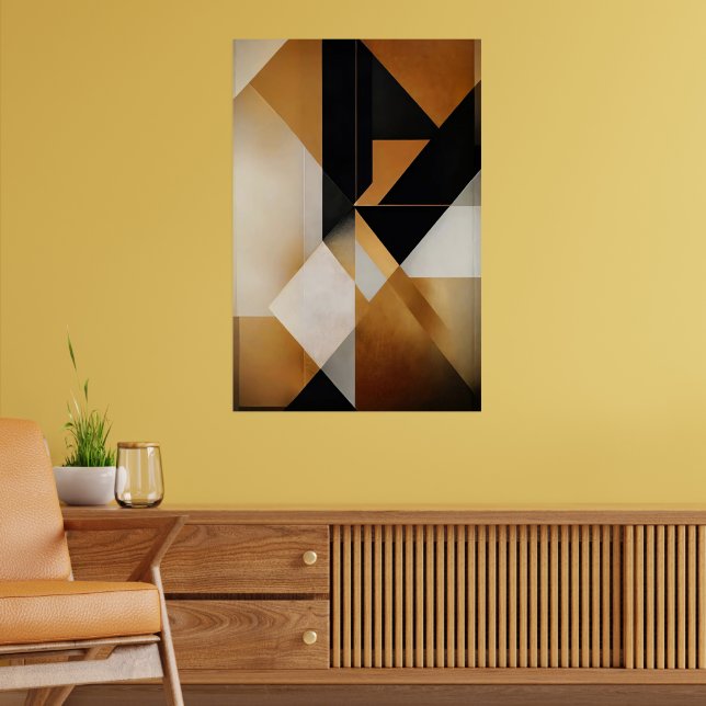 Poster Harmonia Geométrica (Sala de Estar 2)