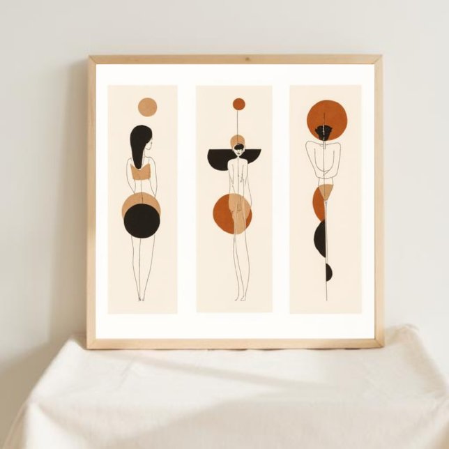 Poster Harmonia Linear (Criador carregado)