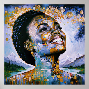 Poster "Harmonia no Dourado e no Céu"