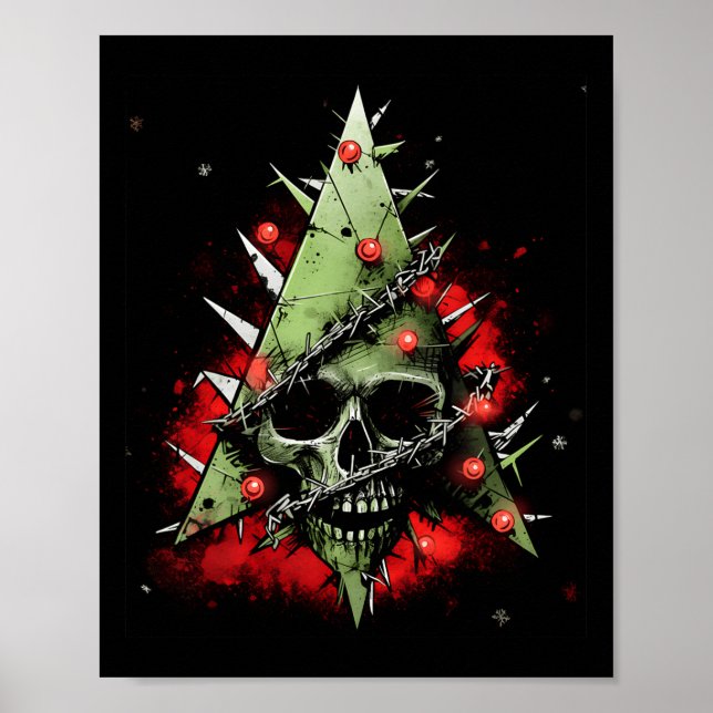 Poster Harmonizar Contrastes Árvore de Natal Encontra Pun (Frente)