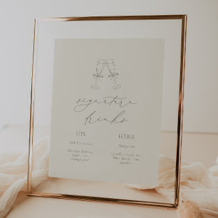 Poster HARMONY Sage Green Signature Bebe Casamento