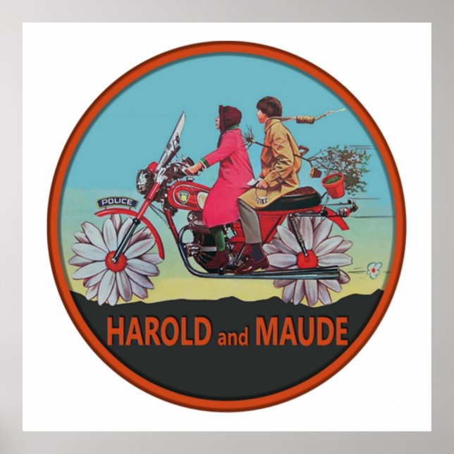 Poster Harold E Maude (Frente)