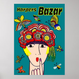 POSTER HARPER'S BAZAR