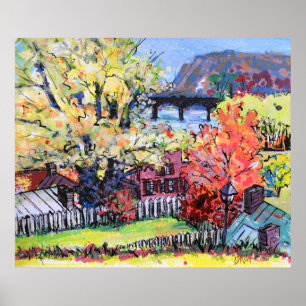 Poster Harper's Ferry Virgínia Ocidental / Artista Larry