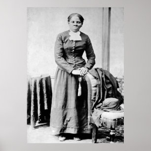 Poster Harriet Tubman, um Condutor da Ferrovia Subterrâne