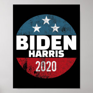 Poster Harris 2020 Joe Biden Kamala Harris Eleito Butto