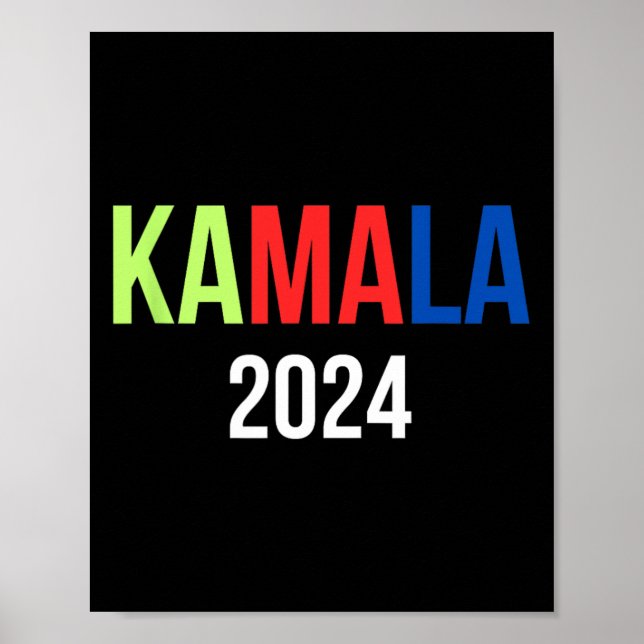 Poster Harris 2024 Campanha Presidencial (Frente)
