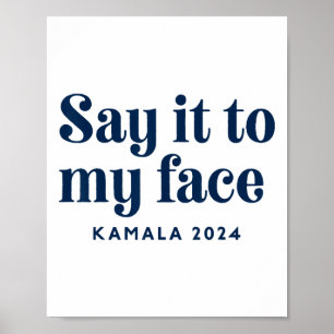 Poster Harris 2024 Kamala Harris Para A Eleição Presidenc