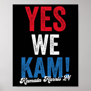 Poster Harris 2024 Support I&#';m with Her Kamala Harris