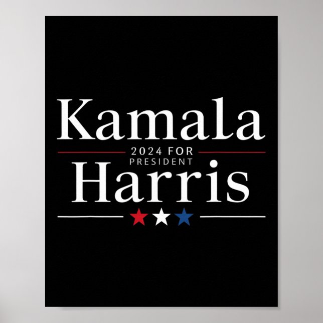 Poster Harris 2024 Vintage (Frente)