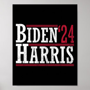 Poster Harris &#';24 Biden 2024 Eleita Presidente Biden