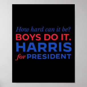 Poster Harris Como É Que Os Rapazes Podem Ser Duros?
