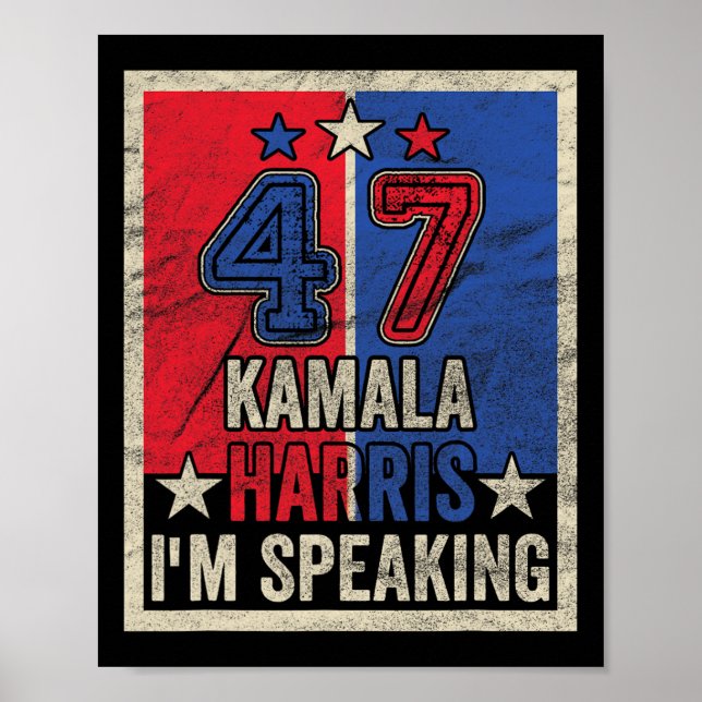 Poster Harris, estou falando com o presidente Campanha 20 (Frente)
