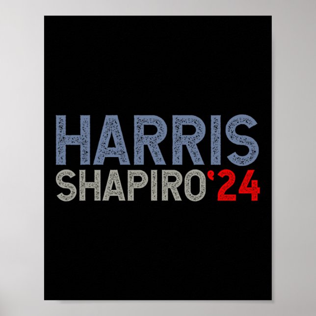 Poster Harris-modeliro-2024 Presidente Eleito Men K (Frente)