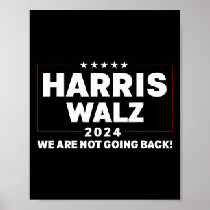 Poster Harris Tim WAlzheimer Waltz 2024 Não Vamos