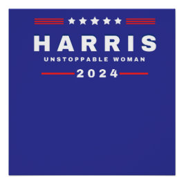 Póster Harris Unstopable Women | Eleições 2024