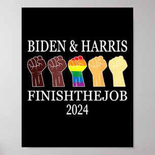 Poster Harris Vamos Termina O Cargo 2024 Presidente Us Fl