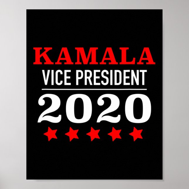 Poster Harris Vice-presidente (Frente)
