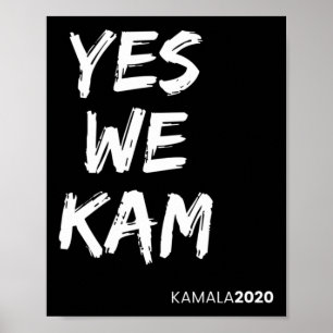 Poster Harris Vice-Presidente 2020 Sim Sabemos Sim Podemo