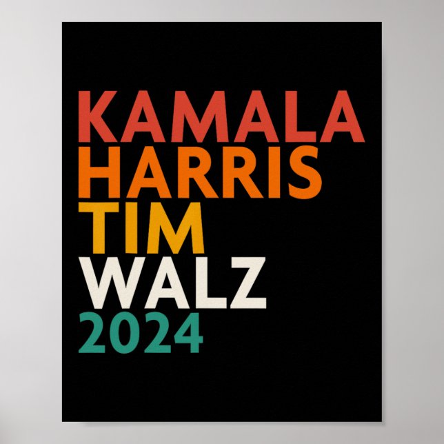 Poster Harris Waltz 2024 (Frente)