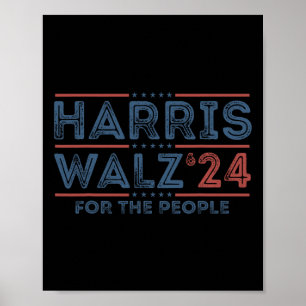 Poster Harris Wheimer 2024 Gato Divertido Eleição Kamala 