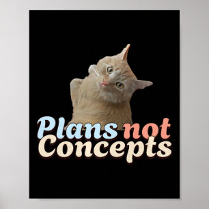 Poster Harris Wheimer Cat Diz Planos De Votação Não Conce