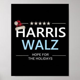 Poster Harris Wheimer Christmas Hope For The Holidays Dem