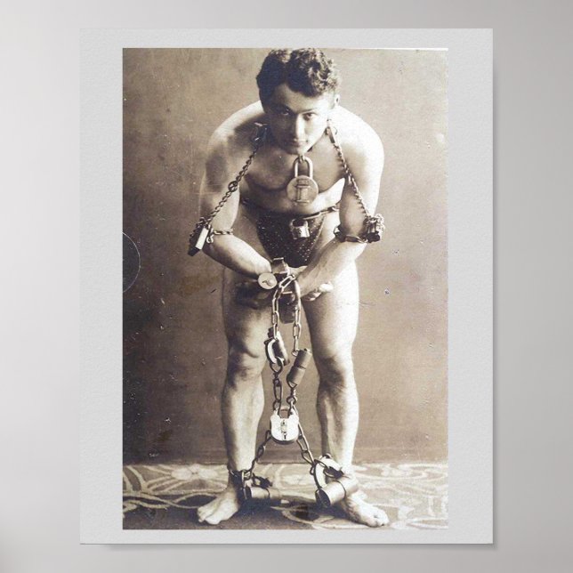 Poster Harry Houdini (Frente)