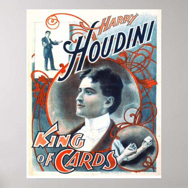 Poster Harry Houdini (Frente)