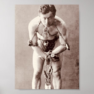Poster Harry Houdini (c.1899)