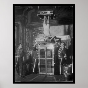 Póster Harry HOUDINI Escape Artist Water Torture