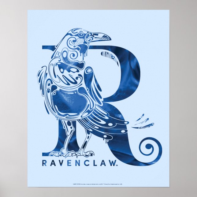 Poster Harry Potter | Aguamenti RAVENCLAW™ Gráfico (Frente)