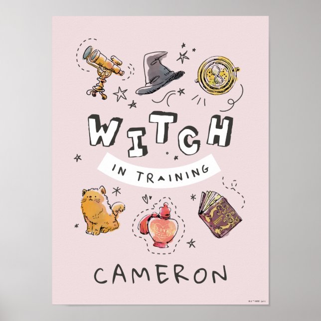 Poster HARRY POTTER™ | Bruxa em Treinamento (Frente)