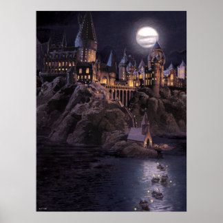 Poster Harry Potter Castle | Lago Excelente a Hogwarts