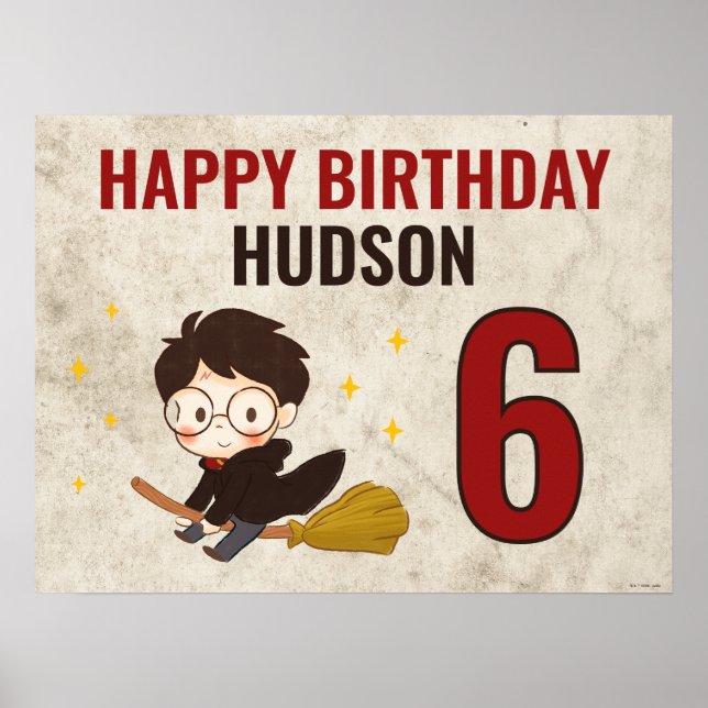 Poster HARRY POTTER™ Character Magical Arch Birthday (Frente)