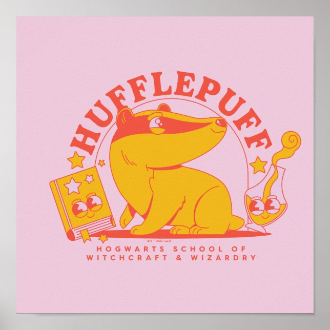 Poster HARRY POTTER™ | Cute HUFFLUFF™ (Frente)