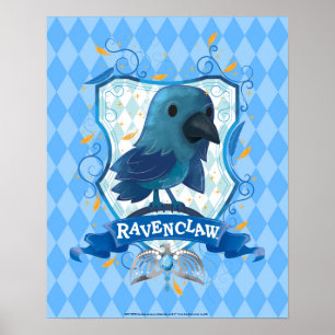 Poster Harry Potter   Encantador Brasão da CORVIDAS™