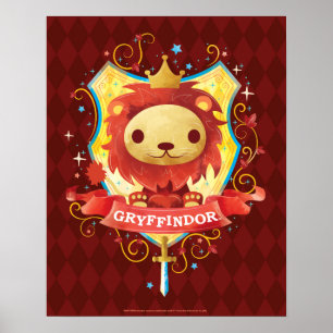 Poster Harry Potter   Encantador Brasão GRYFFINDOR™