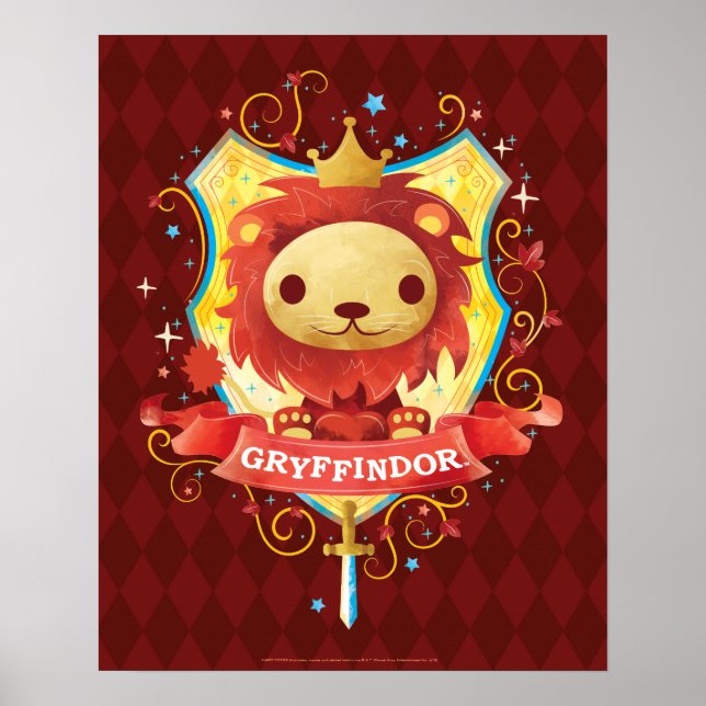 Poster Harry Potter | Encantamento GRYFFINDOR™ (Frente)